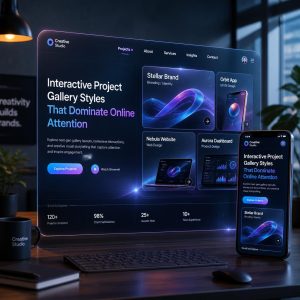 Interactive Project Gallery Styles That Dominate Online Attention
