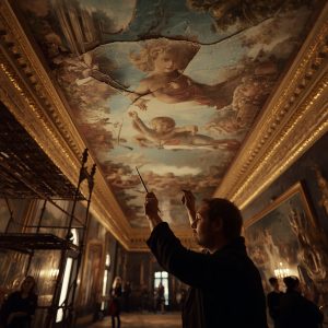 Gallery Ceiling Retouch Secrets That Museums Hide From Visitors