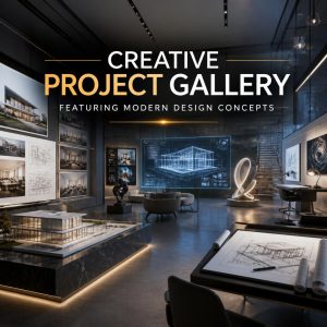 Creative Project Gallery Featuring Modern Design Concepts